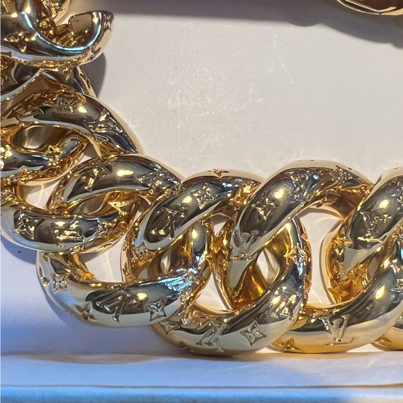 💯🔥BEAUTIFUL LV COLLIER CIRCLE CHAIN NECKLACE W/ COA🔥 - Picture 14 of 17